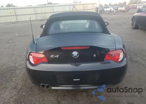 2007 BMW Z4 3.0Si from USA, damaged, VIN 4USBU53547LX02827